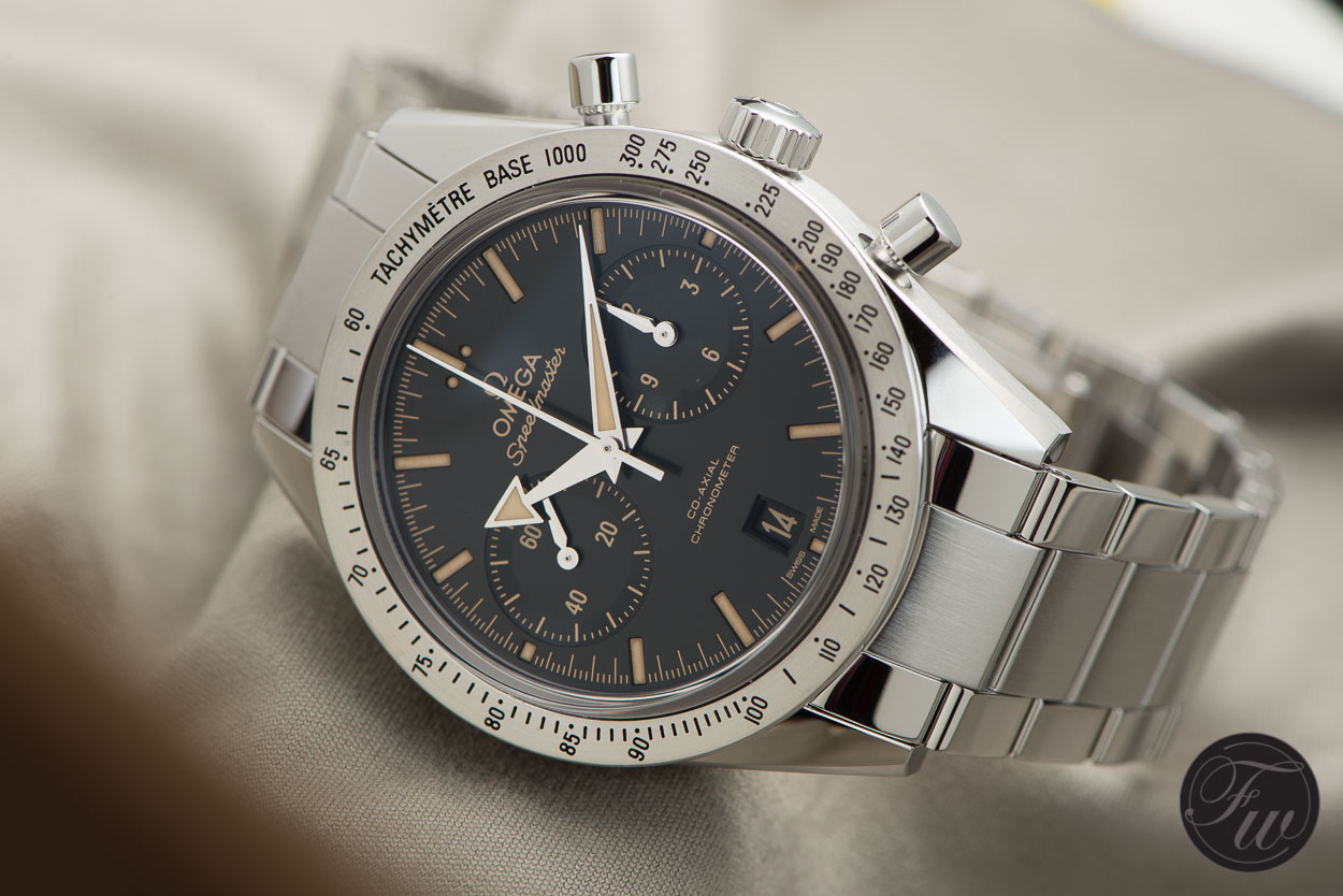 Omega Speedmaster '57 Faux Patina and Broad Arrow Hands