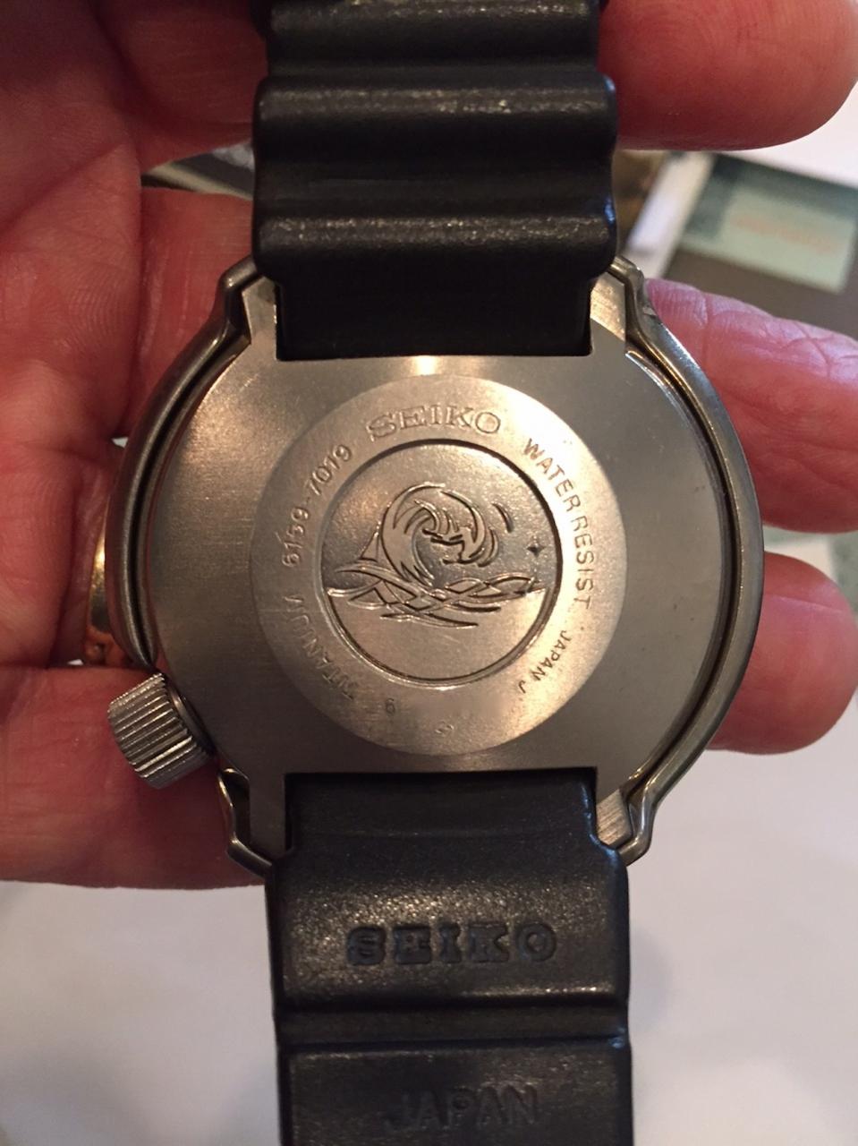 Replica Seiko 6159 Tuna original owner | Panerai Replica Watches At Best  Price