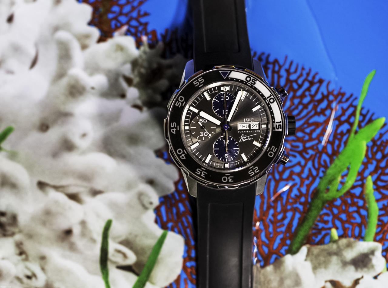 IWC Aquatimer Chronograph Cousteau IW3767-06 - for sale - Govberg via Perpetuelle