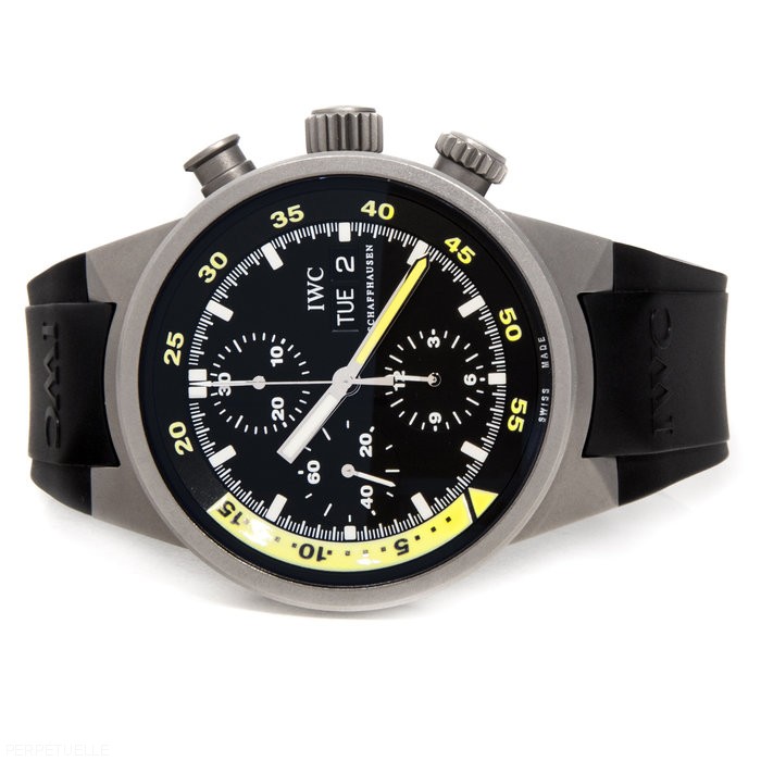 IWC Aquatimer Chronograph IW3719-18 titanium - for sale - Govberg via Perpetuelle