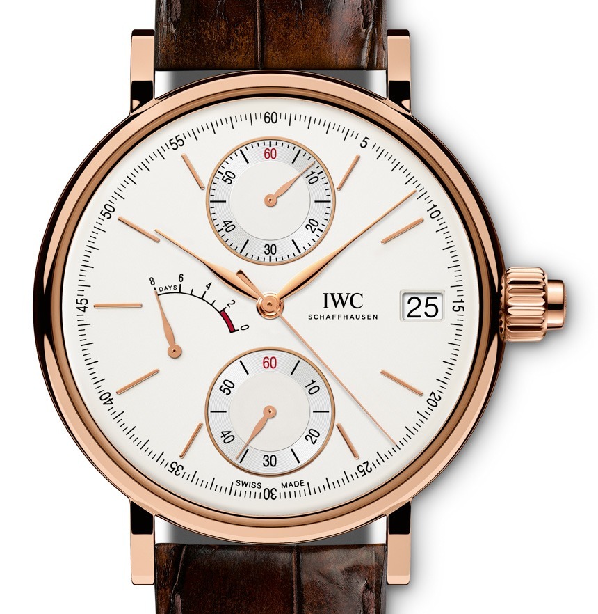 IWC Portofino Hand-Wound Monopusher Chronograph Watch Watch Releases 