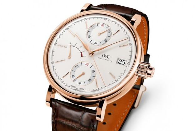 IWC Replica Portofino Hand-Wound Monopusher Chronograph Watch