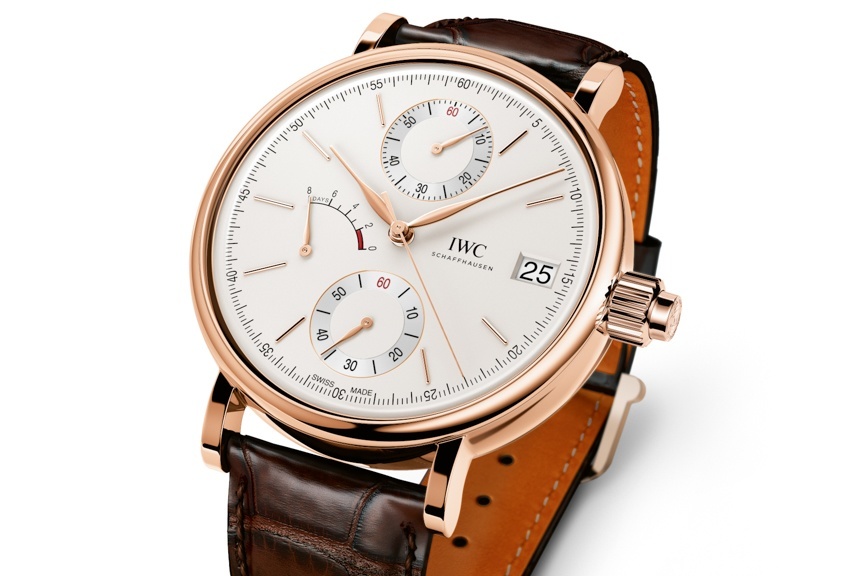 IWC Portofino Hand-Wound Monopusher Chronograph Watch Watch Releases 