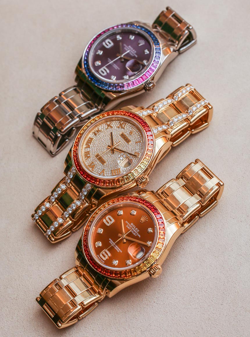 Rolex Datejust Pearlmaster Watches