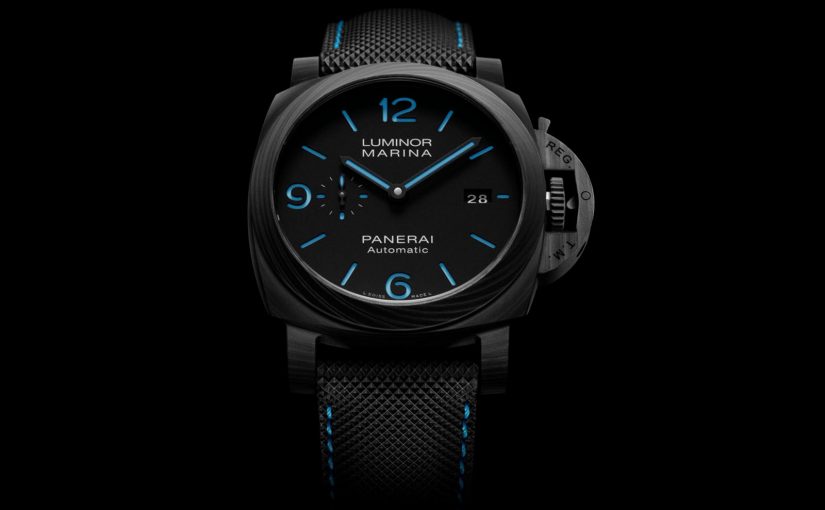 Panerai Luminor Marina Carbotech PAM 1661 Replica  black-coated titanium case